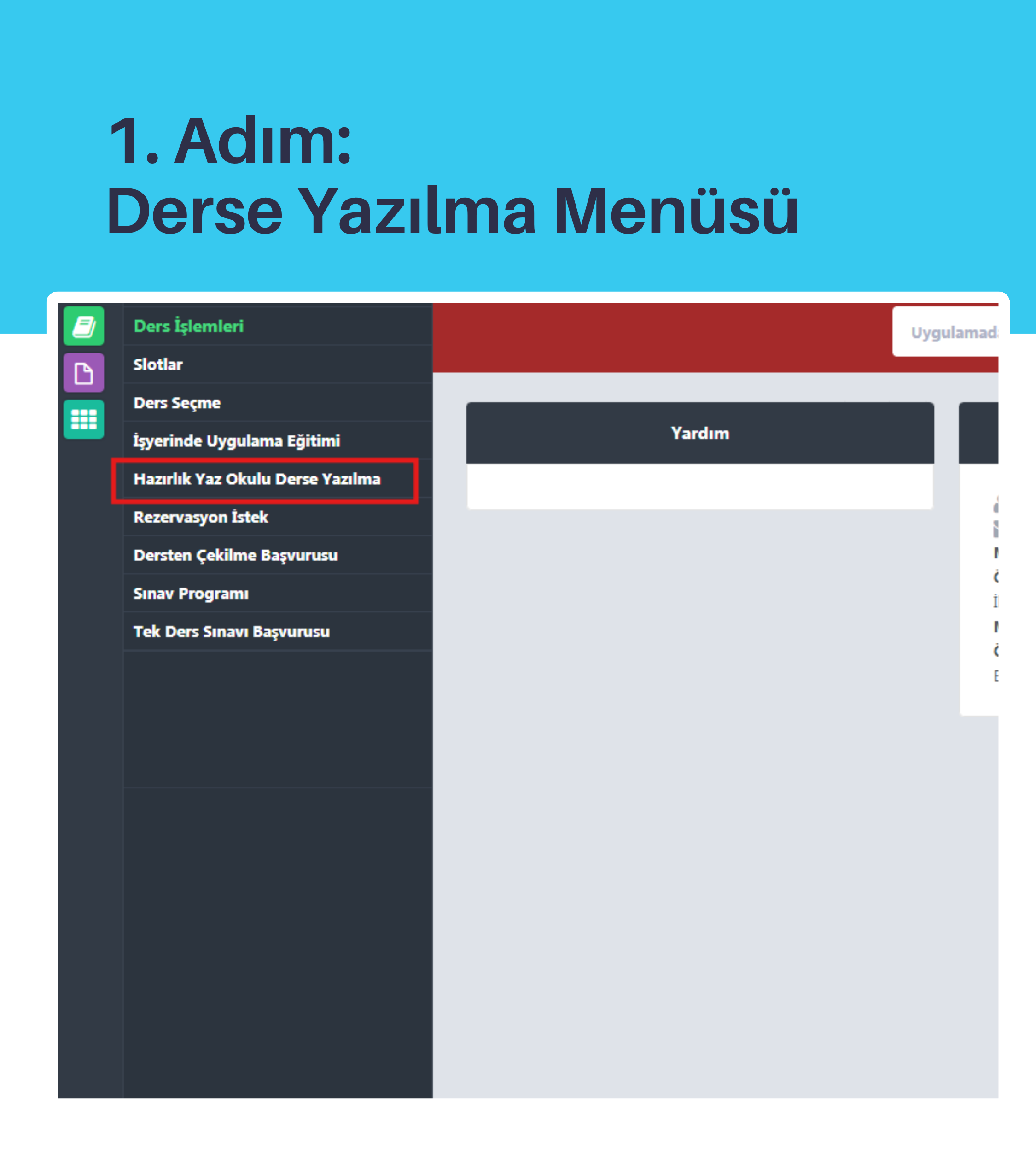 1. Adım
